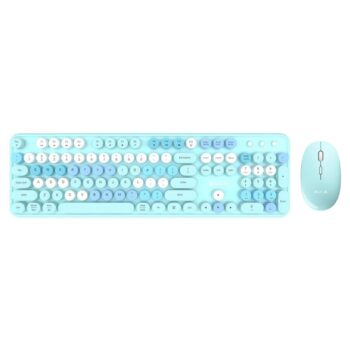 Aula AC306 2.4G Wireless Keyboard and Mouse Combo Set Colorful