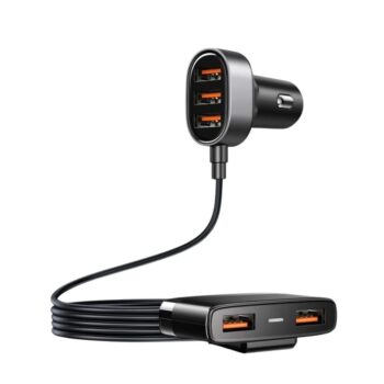 Joyroom JR CL03 5 Multi Ports USB Car Charger 1