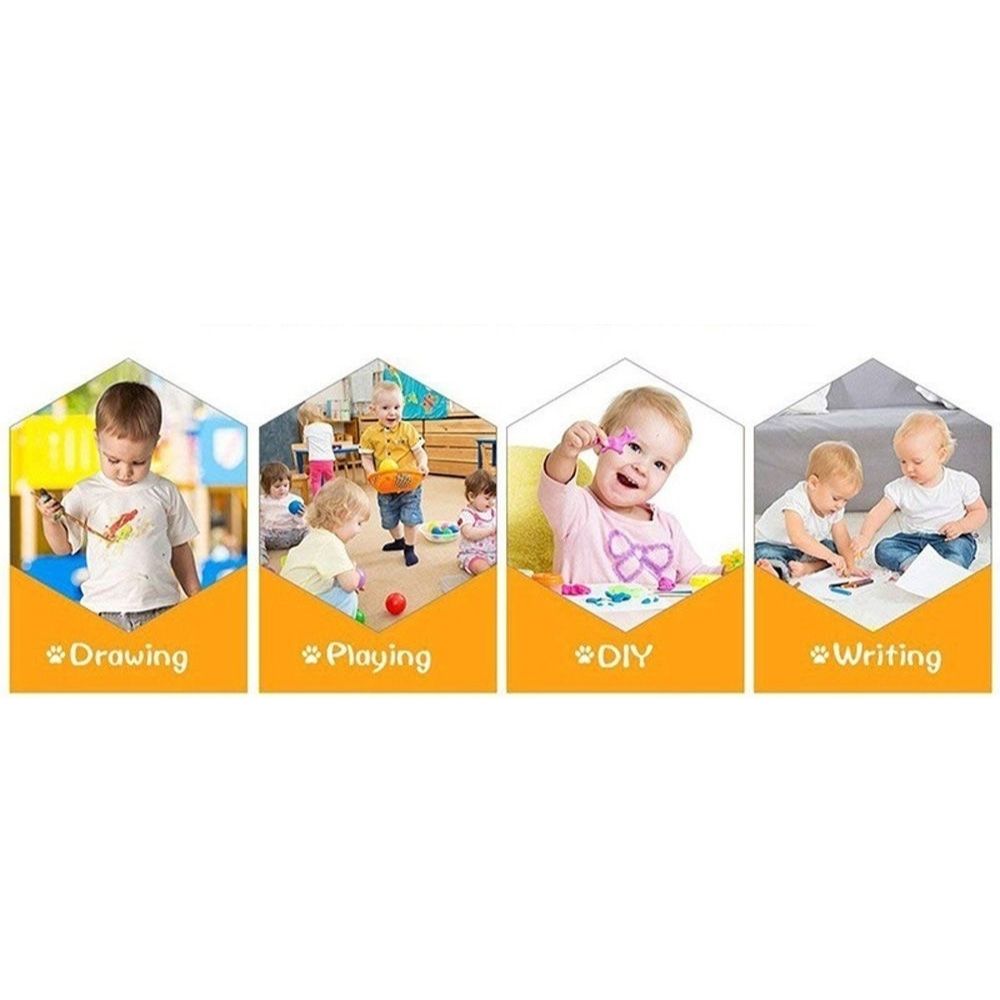 Long Sleeved Painting Smock for Kids PS PK M plating 1