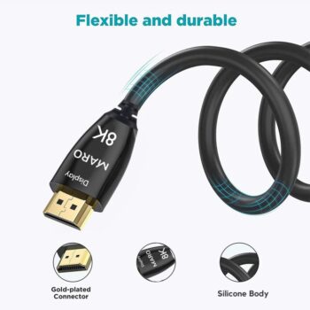 Maro 8K HDMI Cable HF0 Fiber Optic 7