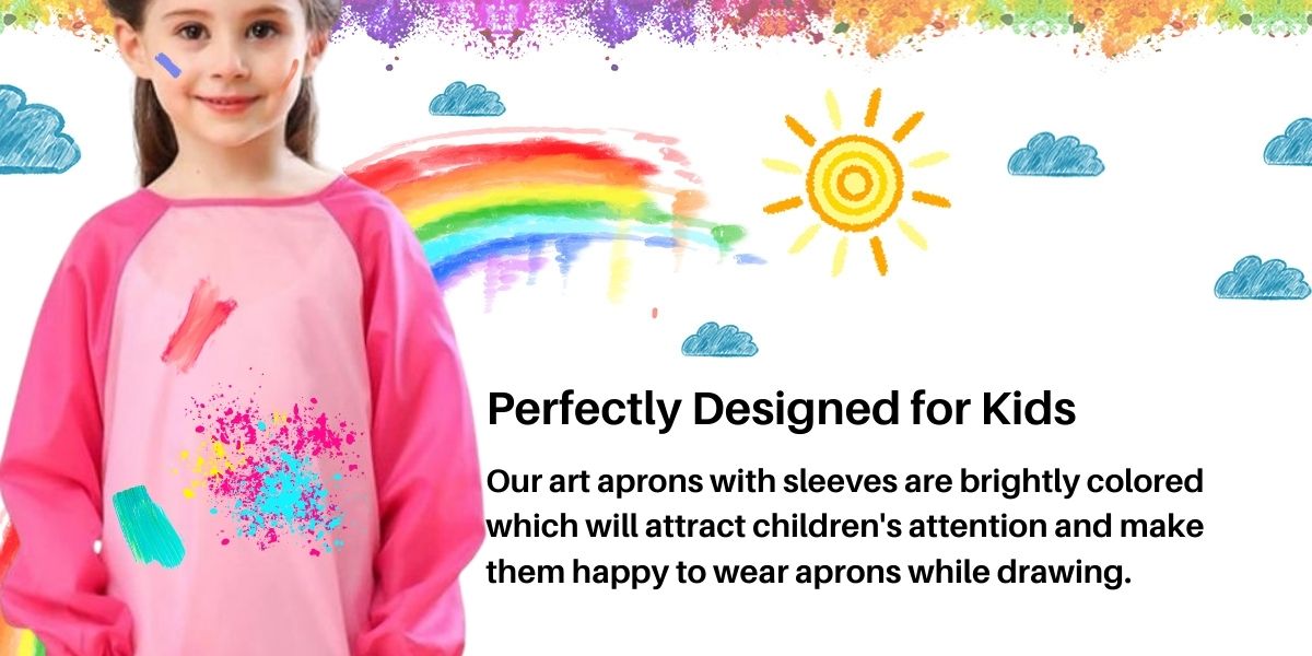 kids painting smock 1